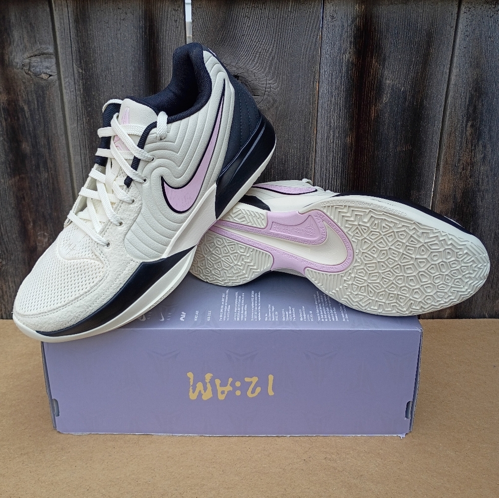 Nike Ja 2 Last Call Coconut Milk Yellow White Basketball  Size 9.5